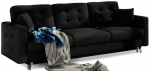 Sofa NORE Asgard, juoda