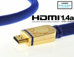 Kabel Lindy HDMI - HDMI 3m niebieski