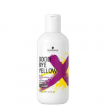 Geltoną plaukų atspalvį neutralizuojantis &scaron;ampūnas Schwarzkopf Good Bye Yellow 300 ml