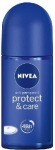 Rutulinis dezodorantas Nivea Dezodorant Protect & Care moterims, 50 ml