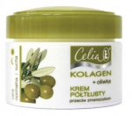 Pusiau riebus veido kremas Celia Collagen Olive 50 ml