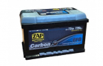 ZAP Carbon EFB 75Ah 720A akumuliatorius