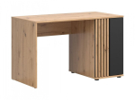 Ra&scaron;omasis stalas Vabres, 120x60x76.5 cm, rudas/juodas