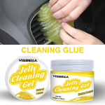 VISBELLA Jelly Cleaning Gel želė dulkėms valyti i&scaron; sunkiai prieinamų vietų (citrina)
