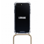Lookabe Necklace, skirtas iPhone 7/8+, gold nude (loo007)