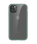 Comma Joy elegant anti-shock case, skirtas iPhone 11 Pro Max, žalia