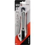 Peiliukas YATO YT-75121 nulaužiamas 18 mm metalinis (plienas SK5)