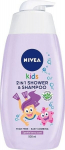 Nivea 2in1 kūdikių du&scaron;o želė ir &scaron;ampūnas su alavijais ir ramunėlėmis 500 ml