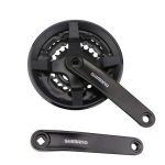 Žvaigždžių blokas priekinis Shimano FC-TY301 Tourney, 3x6/7/8 pavarų, 170mm, 28x38x48T, kvadratas