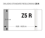 Standartinis dangtelis Z5 - 297 reguliuojamas (25 vnt) - Biurfol