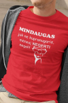 Vyri&scaron;ki mar&scaron;kinėliai &bdquo;Mindaugas juk ne kupranugaris&ldquo;, raudoni