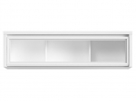 Vitrina Kaspian 1W, balta