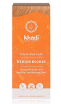 Augaliniai &scaron;viesių ar žilų plaukų dažai Medium Blond, Khadi Naturprodukte, 100g