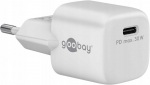 Žaidimų konsolė Goobay 30w Usb-c Pd Gan Greitinis Įkroviklis Baltas