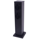 Elektrinis sodo stulpas, 40 cm, 2 lizdai