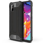 Sustiprintos apsaugos dėklas - juodas (Galaxy A51)