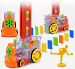 Interaktyvus traukinys su domino Train