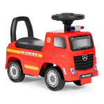 Stumdomas gaisrinės automobilis vaikams Actros Mercedes-Benz, raudonas