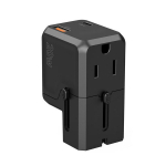 Kelioninis įkroviklis USB-C USB-A PD 20W juodas