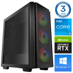 Kompiuteris Intop RW35281WH i5-12400F 16GB 1TB SSD M.2 NVME RTX3050 6GB WIN11