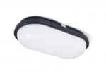 LED Torton 20W juoda - neutralios baltos (4000K) spalvos ovalus kanalinis &scaron;viestuvas IP65