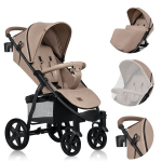 Sportinis vežimėlis Lionelo Annet Plus Beige Sand