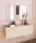 Veidrodis Vocal - White