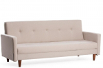 Sofa-lova Hiko, smėlio spalvos
