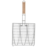 Metalinės 28x555 cm grotelės žuviai kepti