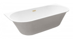 Vonia Besco Vica Slim+ su sifonu, 150x80 cm