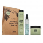 Plaukų priežiūros rinkinys Lakm&eacute; Teknia Organic Balance Pack Organic Balance: &scaron;ampūnas 300 ml + kaukė 250 ml + aliejus 200 ml