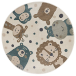 Hanse Home vaiki&scaron;kas kilimas Animal Party 140x140 cm