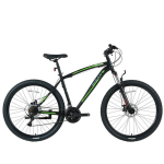 Kalnų dviratis Bisan MTS4600 MD 29", juodas/žalias