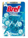 Bref WC gaiviklis, 2 vnt., Bref, Color Aktiv+ Papuo&scaron;alas WC Morski, 2 x 50g