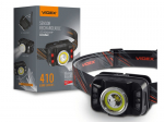 Įkraunamas LED priekinis žibintas 5W + COB IP65 - Neutrali balta (5000K) - 410Lm
