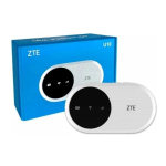 4G modemas ZTE U10 MiFi- CAT 4, WiFi 6