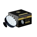 Galvos odos masažuoklis, juodas, Sattva Ayurveda Hair Scalp Massager, 1 vnt