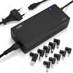 Įkroviklis ne&scaron;iojamam kompiuteriui iBox IUZ120WA power adapter/inverter Indoor 120 W Black
