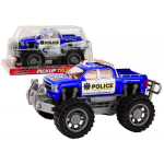 Ma&scaron;inėlė Police Car Pickup Blue Off-Road Police Vehicle