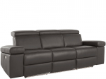 Trivietė sofa Loft Rayland, ruda