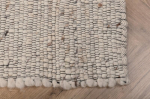 Kilimo kilpa 200x300cm, balta/smėlio spalvos