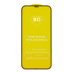 grūdintas stiklas 9D, skirtas Samsung Galaxy A14 4G / A14 5G juodos spalvos frame