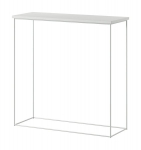 Stalas-konsolė ADRK Furniture Milan, baltas