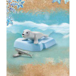 Konstravimo žaidimas - Playmobil - BABY SEAL WILTOPIA - 5 vnt - Atraskite egzoti&scaron;kus gyvūnus