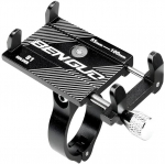 Tvirtas dviračio laikiklis telefonui ant dviračio vairo