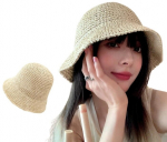 BUCKET FISHING HAT Moteri&scaron;ka &scaron;iaudinė kepurė ir paplūdimio kepurė