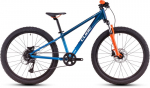 Vaiki&scaron;kas dviratis Cube Acid 240 Disc actionteam, 24", 2025, mėlynas/oranžinis