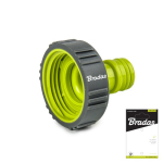 Čiaupo jungtis su vidiniu sriegiu 1" Bradas LIME LINE SOFT