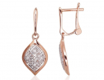 Auksiniai auskarai su briliantais Diamond Sky "Melissandra II" DS03A104