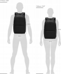 Pacsafe Metrosafe Ls450 25l kuprinė apsauganti nuo vagysčių, mėlyna